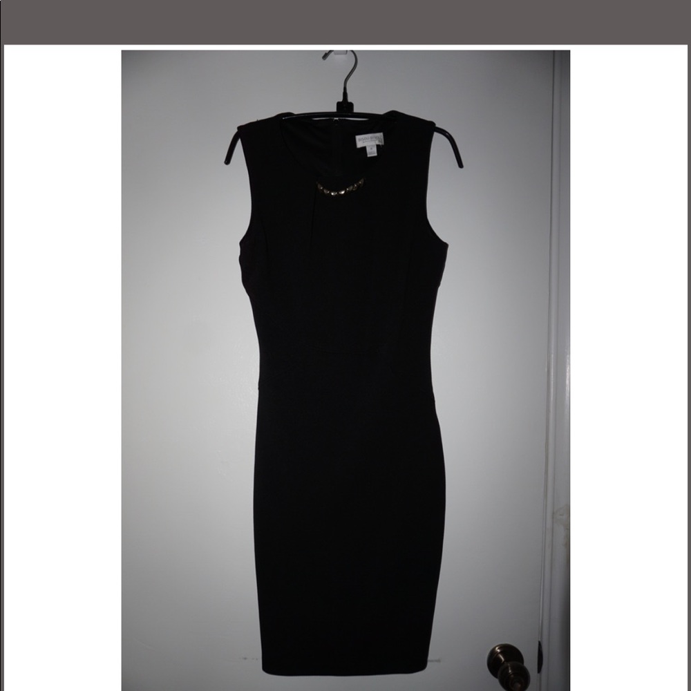 Black Sleveless Bisou Bisou Dress